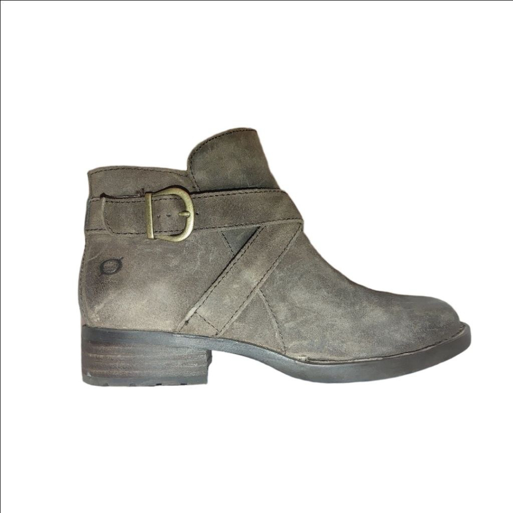 Born Trinculo Distressed Leather Ankle Boots Size 7.5